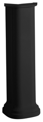 KERASAN WALDORF universální keramický sloup k umyvadlům 60, 80cm, černá mat (417031)