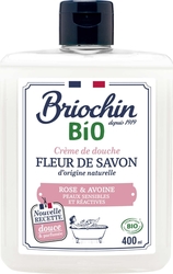 Briochin Fleur de savon Sprchový gel - oves a růže, 400ml