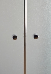 ARTTEC SALOON B9 - Sprchový kout nástěnný grape - 85-90 x 86,5-88 x 195 cm