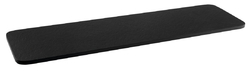 POLYSAN - REDUTA 170 polička na vanu, 82x20 cm, černá (73309)