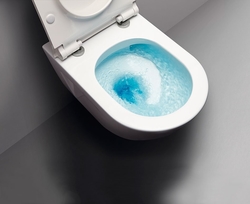 PURA závěsná WC mísa, Swirlflush, 50x36cm, bílá ExtraGlaze