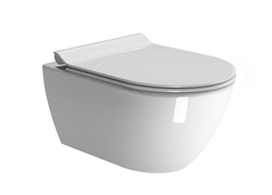GSI PURA závěsná WC mísa, Swirlflush, 50x36cm, bílá ExtraGlaze (881611)