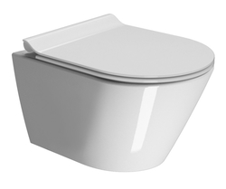 GSI KUBE X závěsná WC mísa, Swirlflush, 50x36 cm, bílá ExtraGlaze (941611)