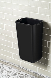 MARPLAST COLORED zásobník na toaletní papír do Ø 23cm, ABS, černá mat (A75610NE)