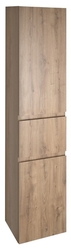 AQUALINE ALTAIR vysoká skříňka s košem 40x184x31cm, levá, dub emporio (AI485L)