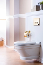 SAPHO ANTIK závěsná WC mísa, 36x53 cm, bílá (AN320)