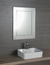 SAPHO ARAK zrcadlo s lištami a fazetou 60x80cm (AR060)