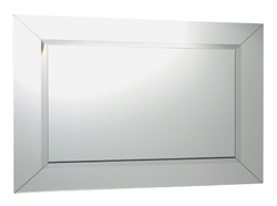 SAPHO ARAK zrcadlo s lištami a fazetou 90x70cm (AR090)
