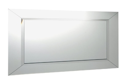 SAPHO ARAK zrcadlo s lištami a fazetou 100x50cm (AR100)