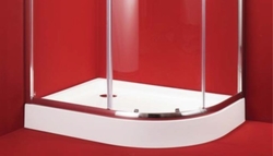 Olsen Spa Asymetrická sprchová vanička GRANDAS - VÝPRODEJ, Rozměr A - 120 cm, Rozměr B - 90 cm, Rozměr C - 16 cm, Varianta - Pravá (BCGRAN12VP)