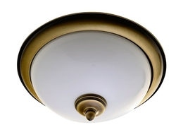 SAPHO - GLOSTER stropní osvětlení 2xE14, 40W, bronz (AU514)