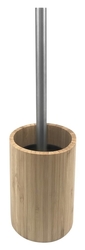 AQUALINE BAMBUS WC štětka na postavení, bambus (BI004)