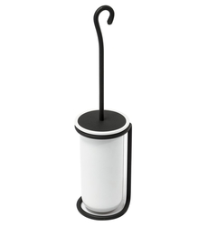 SAPHO REBECCA WC štětka na postavení, černá/keramika (CC010)