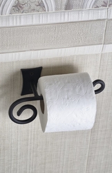 SAPHO REBECCA držák toaletního papíru bez krytu, černá (CC017)