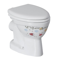 CREAVIT KID WC mísa kombi, zadní odpad, dekor (CK310.11CB00E.FF00)