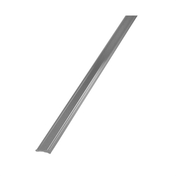 MEREO Spodní ALU prahová lišta pro lítací dveře vč. 2 ks koncovek, délka 120 cm (CKND251L)