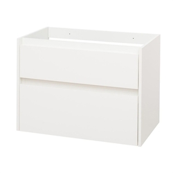 MEREO Opto, koupelnová skříňka, bílá, 2 zásuvky, 810x580x458 mm (CN911S)