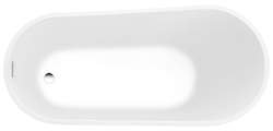 TISA volně stojící vana, 170x80cm, bílá, II. jakost