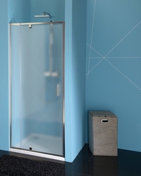 POLYSAN EASY LINE sprchové dveře otočné 760-900mm, sklo BRICK (EL1638)