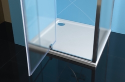 Easy Line obdélníkový sprchový kout pivot dveře 800-900x700mm L/P varianta, brick sklo