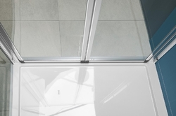 EASY LINE obdélníkový sprchový kout 700x900mm, skládací dveře, L/P varianta, čiré sklo