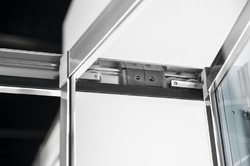 EASY LINE čtvercový sprchový kout 800x800mm, skládací dveře, L/P varianta, čiré sklo