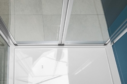 EASY LINE sprchové dveře skládací 900mm, čiré sklo