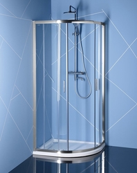 EASY LINE čtvrtkruhová sprchová zástěna 1200x800mm, čiré sklo