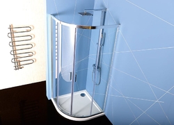 POLYSAN EASY LINE sprchové dveře 1200mm, sklo Brick (EL1238)