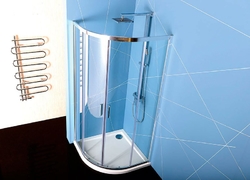 EASY LINE čtvrtkruhová sprchová zástěna 900x900mm, L/R, čiré sklo