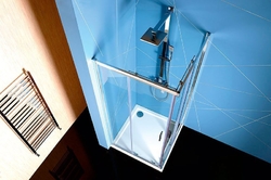EASY LINE obdélníková sprchová zástěna 900x800mm, čiré sklo