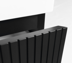 SAPHO FILENA dvojumyvadlová skříňka 118x51,5x43cm, černá mat strip (FID1212BS)