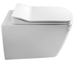 CREAVIT GLANC WC sedátko, SLIM, Soft Close, bílá (GC5030)