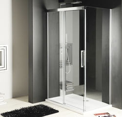GELCO FONDURA boční stěna 1000mm, čiré sklo (GF5001)