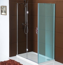 LEGRO sprchové dveře 1100mm, čiré sklo