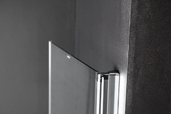 GELCO - ONE sprchové dveře do niky dvoukřídlé 980-1020 mm, čiré sklo, 6 mm (GO2810)