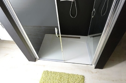 GELCO - ONE sprchové dveře do niky dvoukřídlé 1180-1220 mm, čiré sklo, 6 mm (GO2812)