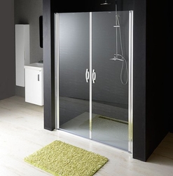 GELCO ONE sprchové dveře do niky dvoukřídlé 1180-1220 mm, čiré sklo, 6 mm (GO2812)