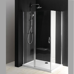 GELCO ONE sprchové dveře s pevnou částí 1200 mm, čiré sklo (GO4812)