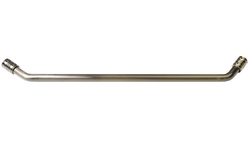 GELCO ANTIQUE vzpěra k zástěnám 400mm, bronz (GQV220)
