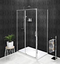 SIGMA SIMPLY sprchové dveře posuvné 1100 mm, čiré sklo