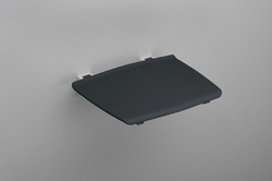 GELCO GELCO sklopné sedátko do sprchového koutu 32,5x32,5cm, tmavě šedá (GS120G)