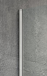 VARIO CHROME jednodílná zástěna k instalaci ke stěně, matné sklo, 900 mm