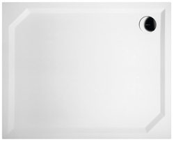 GELCO SARA sprchová vanička z litého mramoru, obdélník 110x90x4cm, hladká (HS11090)