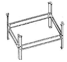 AQUALINE Podpěrná konstrukce k vanám V105x65 a V105x70 (PIED 105)