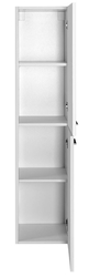 AQUALINE ZOJA/KERAMIA FRESH skříňka vysoká 30x140x25cm, bílá (51155)