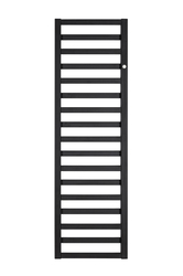 Koupelnový radiátor POPPY černá barva, Barva radiátoru - Černá, Rozměr radiátoru - 500 × 1310 mm, výkon 556 W, Typ připojení - Klasické (spodní)