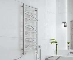 Instalprojekt Koupelnový radiátor TRICK bílá barva, rozměr 530 × 1187 mm, výkon 559 W, připojení klasické (na rozteč) (RADTRK501235)