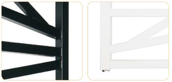 Instalprojekt Koupelnový radiátor TRICK bílá barva, Barva radiátoru - Bílá, Rozměr radiátoru - 530 × 1187 mm, výkon 559 W, Typ připojení - Klasické (na rozteč) (RADTRK501235)