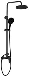 AQUALINE LOTTA sprchový sloup s pákovou baterií, černá mat (LT690B)